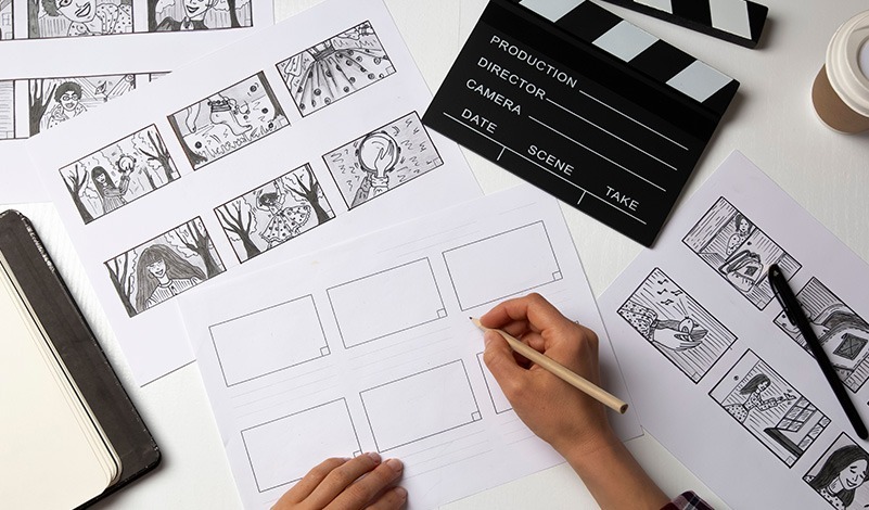 Storyboarding And Copywriting For Video Production